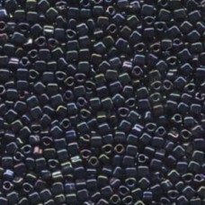 8/0 Miyuki Japanese Triangles - Metallic Dark Blue Iris - 12.5gm