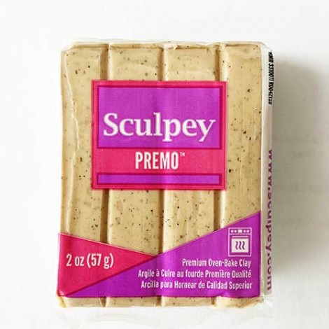 Premo 57gm Effect Polymer Clay -  Tan Granite