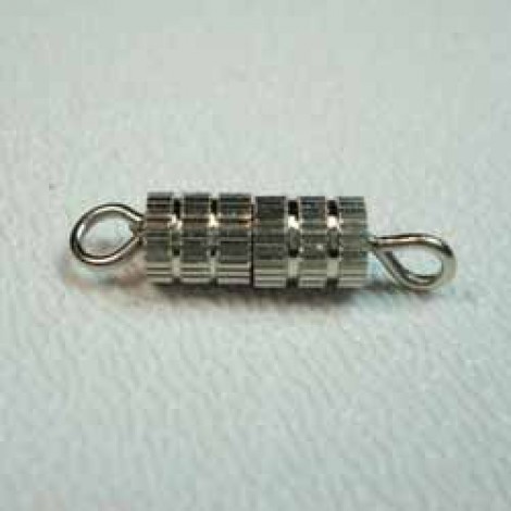 16x4mm Nickel Plated Screw Clasps