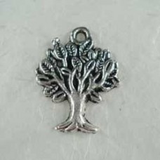 16x22mm Ant Silver Tree of Life Charms