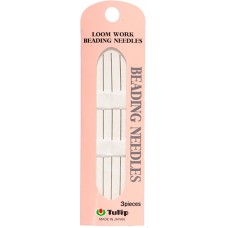 90mm x 0.5mm Tulip Bead Loom Work Needles - Pack of 3