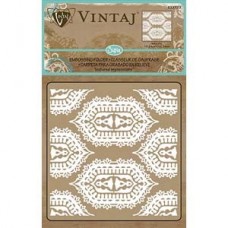 Sizzix Text Impressions 6x6 Embossing Fldr Indian Prin