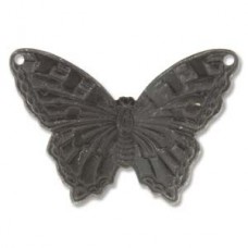 25x33mm Summer Azure Butterfly - Vintaj Arte Nat Brass - Each