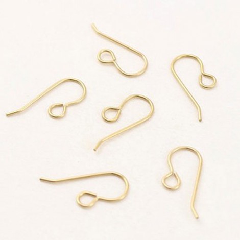 20x10mm Vintaj 21ga Natural Solid Brass Earwires - Pack of 2 Pair 20x10mm Vintaj 21ga Natural Solid Brass Earwires - Pack of 2 Pair