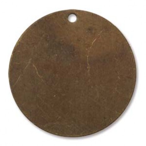 25mm Vintaj Natural Brass Altered Rustic Series Small Circle Blank - Pack of 6 25mm Vintaj Natural Brass Altered Rustic Series Small Circle Blank - Pack of 6
