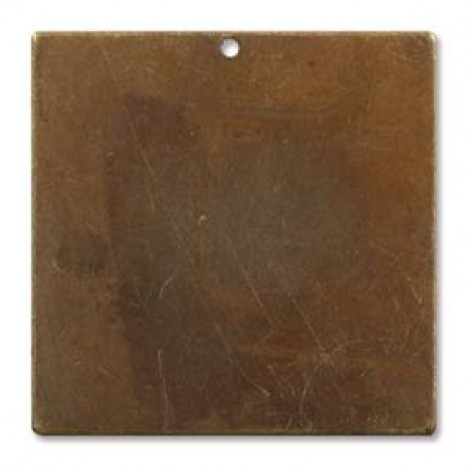 29mm Vintaj Natural Brass Altered Blank - Square - Pack of 4 29mm Vintaj Natural Brass Altered Blank - Square - Pack of 4