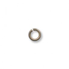 4.75mm 20ga Vintaj Antique Natural Brass Jump Rings - Pack of 10
