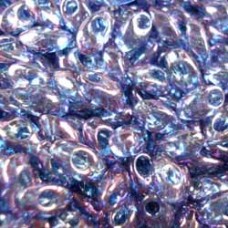 Miyuki Long Magatama Drops - Violet Gold Luster - 8.5gm