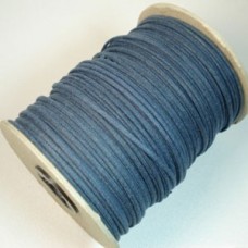 2mm Supreme Waxed Paradise Blue Cotton Cord - 144YD (131M) BULK SPOOL