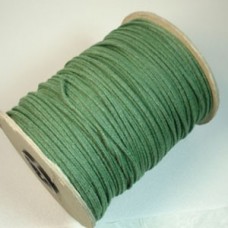 2mm Supreme Waxed Pine Green Cotton Cord - 144YD (131m) BULK SPOOL