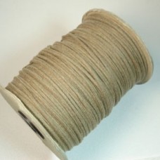2mm Supreme Waxed Tan Cotton Cord