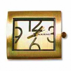 Gold Rectangular 2-Strand Narmi Watchface