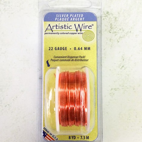 Artistic Wire Dispenser Pak - 20ga - Peach - 6yd Artistic Wire Dispenser Pak - 20ga - Peach - 6yd
