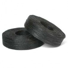 1mm Beadsmith Waxed Linen Cord - Black - 50yd Spool