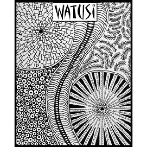 Helen Breil Designs Texture Stamp - Watusi