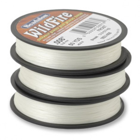 Wildfire .008" Frost Beading Thread - 50yd