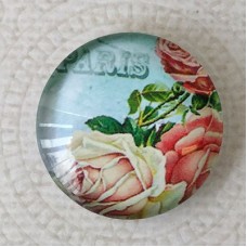 25mm Art Glass Backed Cabochons - World Designs 5
