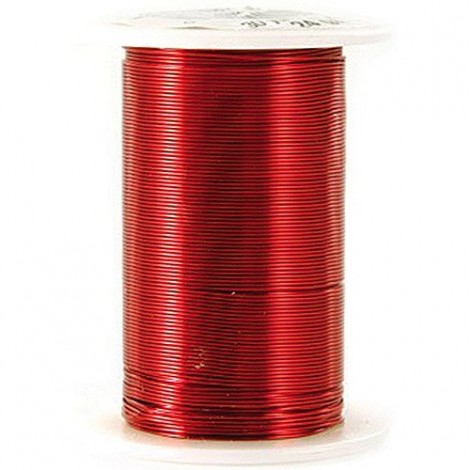 28ga Beadery Craft Wire - Red - 35yd Spool 28ga Beadery Craft Wire - Red - 35yd Spool