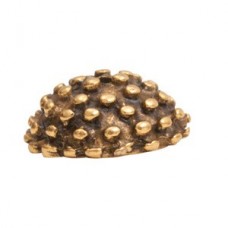 9x12mm Nunn Design Sea Urchin Beadcap - Ant Gold