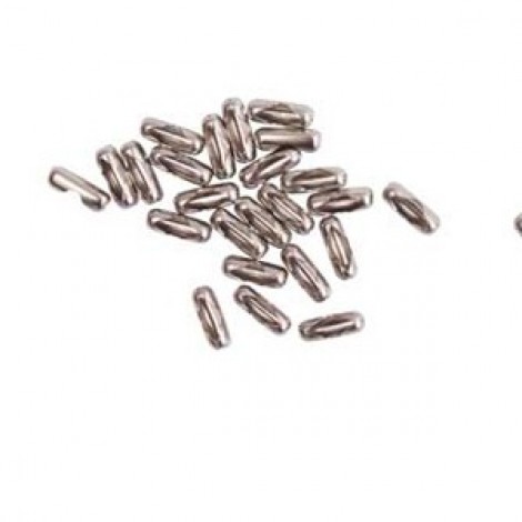 Nunn Design Ant Silver Pl Ball Chain Clasps (1.8-2.4mm)