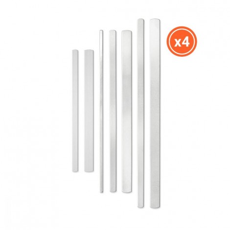 ImpressArt Aluminium Bracelet Blank Assortment - 35 pieces ImpressArt Aluminium Bracelet Blank Assortment - 35 pieces