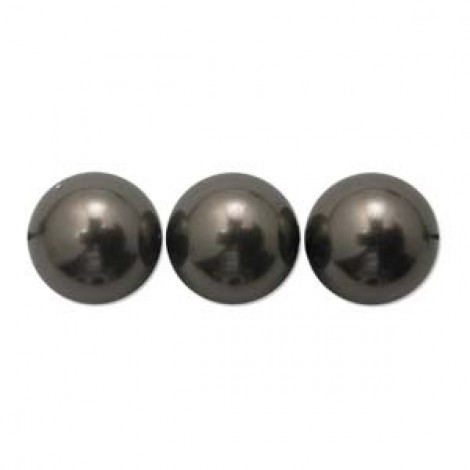 4mm Swarovski Crystal Pearls - Brown