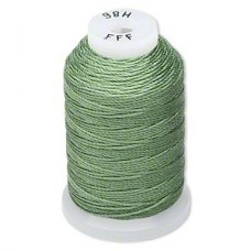 Purely Silk™ 3-Ply .42mm FFF Silk Thread - Dark Green - 84 metre spool