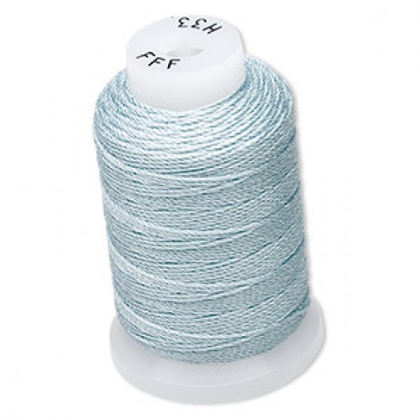 Purely Silk™ 3-Ply .42mm FFF Silk Thread - Pale Green - 84 metre spool