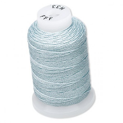 Purely Silk™ 3-Ply .42mm FFF Silk Thread - Pale Aqua Green - 84 metre spool