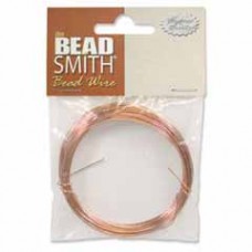 26ga Beadsmith German Copper Beading Wire - 20m
