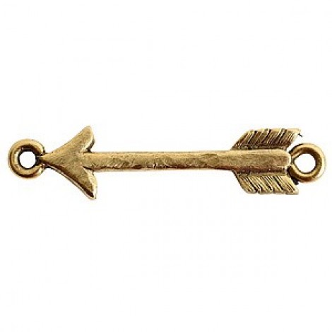 37mm Nunn Design Connector Bar Arrow - Antique Gold - Each