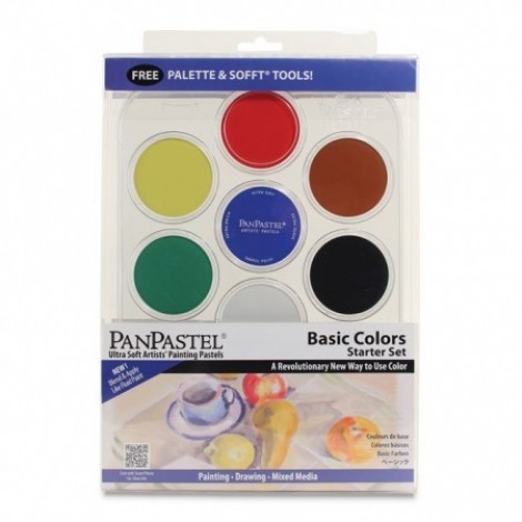 Pan Pastel Ultra-Soft Kit - Basic Colours - 7 Colour Set