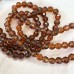 6mm Topaz Faceted Glass Round Beads - Per strand (88-91pc)
