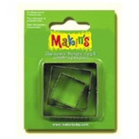 Makins 3 Piece Cutter Set - Squares