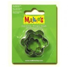 Makins 3 Piece Clay Cutter Set - Flowers