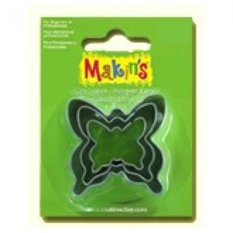 Makins 3 Piece Clay Cutter Set - Butterflies