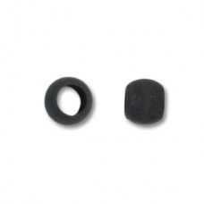 Beadalon 2.5mm (Size 2) Black Plated Crimp Beads