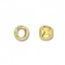 2mm (Size 1) Beadalon Round Crimps - Gold Plated - 1.5gm (app 100)