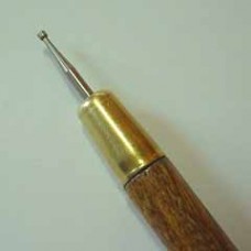 Beadsmith Round Your Wire - Cup Bur Tool - Wooden Handle