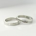 4mm ImpressArt Pewter Size 8 Ring - Each 4mm ImpressArt Pewter Size 8 Ring - Each