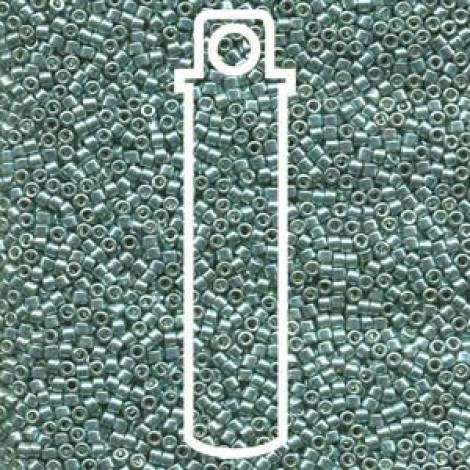 11/0 Delica Seed Beads - Galvanized Seafoam - 7.2gm 11/0 Delica Seed Beads - Galvanized Seafoam - 7.2gm
