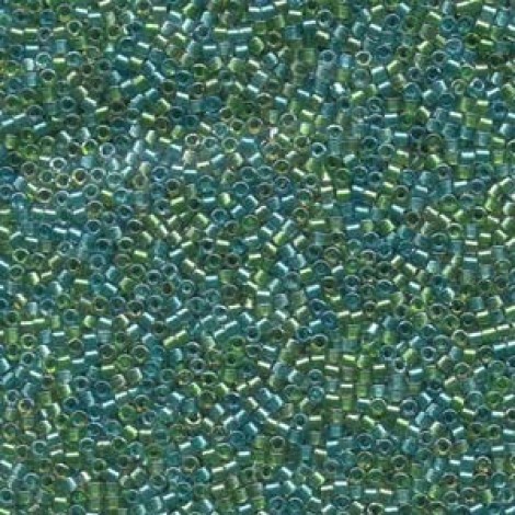 Miyuki 11/0 Delicas - Aqua-Teal Mix - 7.2gm Miyuki 11/0 Delicas - Aqua-Teal Mix - 7.2gm