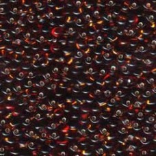 3.4mm Miyuki Drop Seed Beads - Silver Lined Topaz - 12.5gm