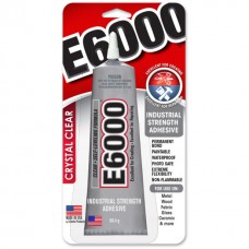 E6000 Adhesive Glue - Clear - 2oz/59.1ml Tube (80.4gm)