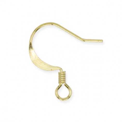 16mm Beadalon Gold Plated French Earwires