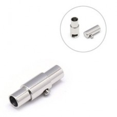 16.5x4.5mm Screw Stainless Steel Magnetic Clasp for 1.5-1.8mm cord