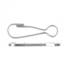 20mm Silver Plated Base Metal Lanyard Hooks - Pack of 20