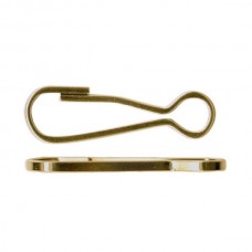 22mm Antique Brass Plated Base Metal Lanyard Hooks - Pack of 20