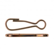 22mm Antique Copper Plated Base Metal Lanyard Hooks - Pack of 20