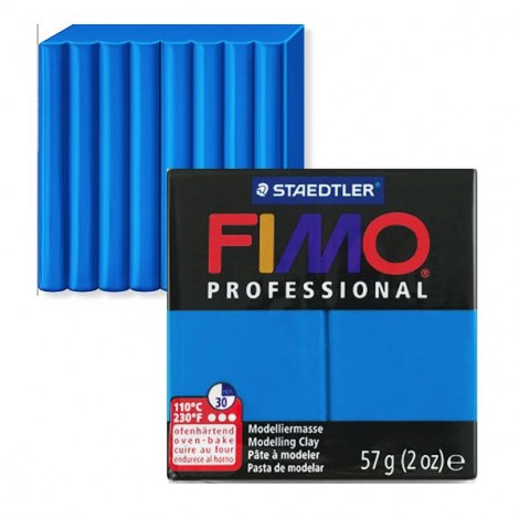 Fimo Professional Polymer Clay - True Blue - 57gm